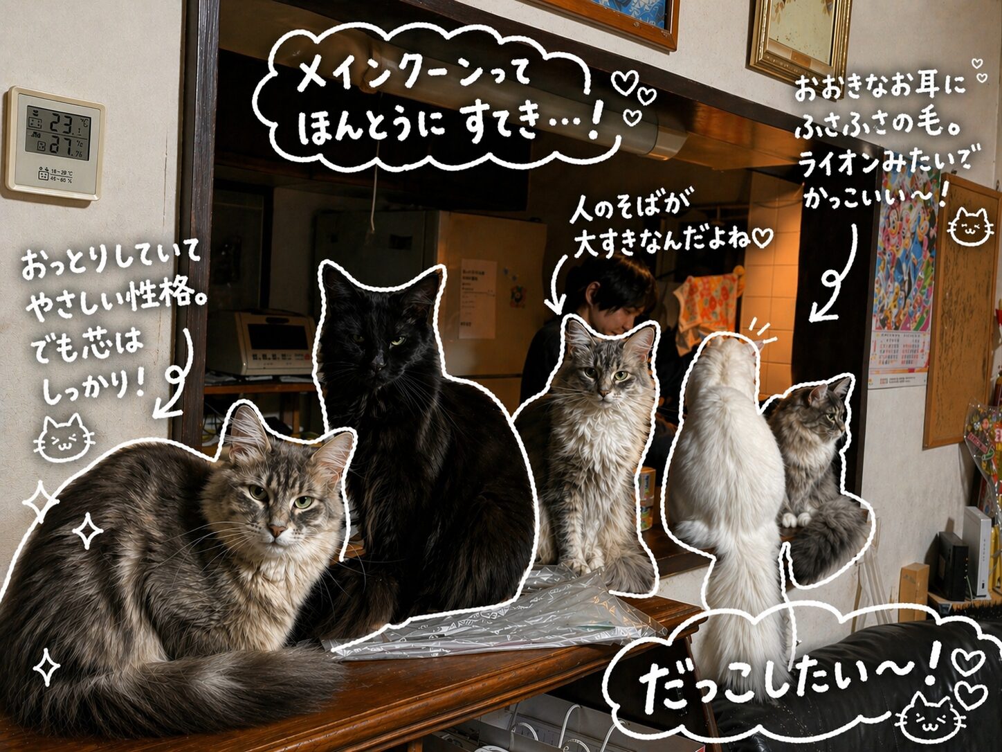 メインクーン特徴